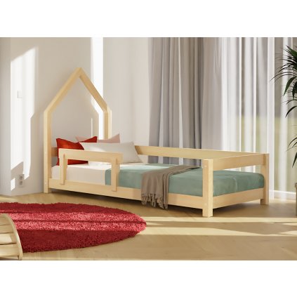 Dětská postel domeček POPPI s bočnicí