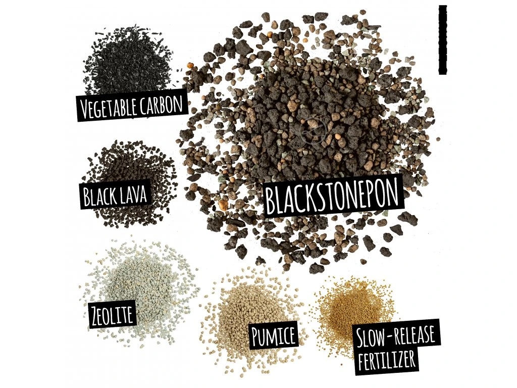 Lechuza Blackstonepon složení