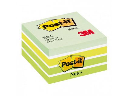 22501 blocek kocka post it 76x76 zelena