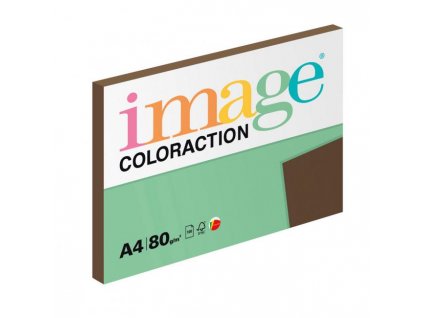 24799 farebny papier image coloraction a4 80g hnedy 100 harkov