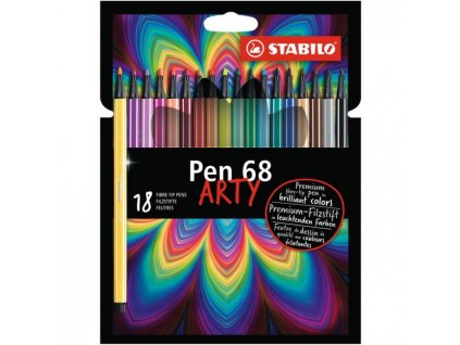 30076 sada popisovacov stabilo pen 68 18s arty