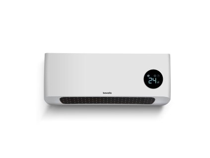 Nástenný ohrievač s diaľkovým ovládačom 1000/2000W 230V biely