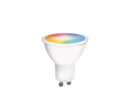 Solight LED SMART WIFI žiarovka, GU10, 5W, RGB, 425lm