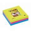 22750 blocky post it linajkove 101x101mm modre zelene ruzove