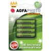 AgfaPhoto nabíjacie NiMH batérie AAA, 900mAh, blister 4ks