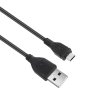 Solight USB kábel, USB 2.0 A konektor - USB B micro konektor, sáček, 50cm