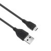 Solight USB kábel, USB 2.0 A konektor - USB B micro konektor, sáček, 1m