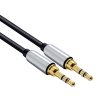 Solight JACK audio kábel, JACK 3,5mm konektor - JACK 3,5mm konektor, stereo, blister, 2m