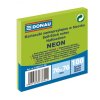 6253 blocek donau neonovy 76x76mm zeleny