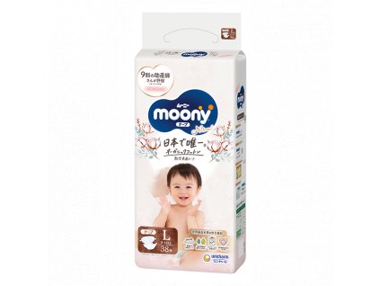 Moony Natural (Tape type) L size