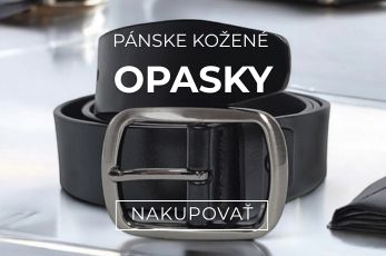 Pánsky kožený opasok