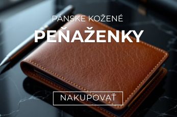 Pánske kožené peňaženky