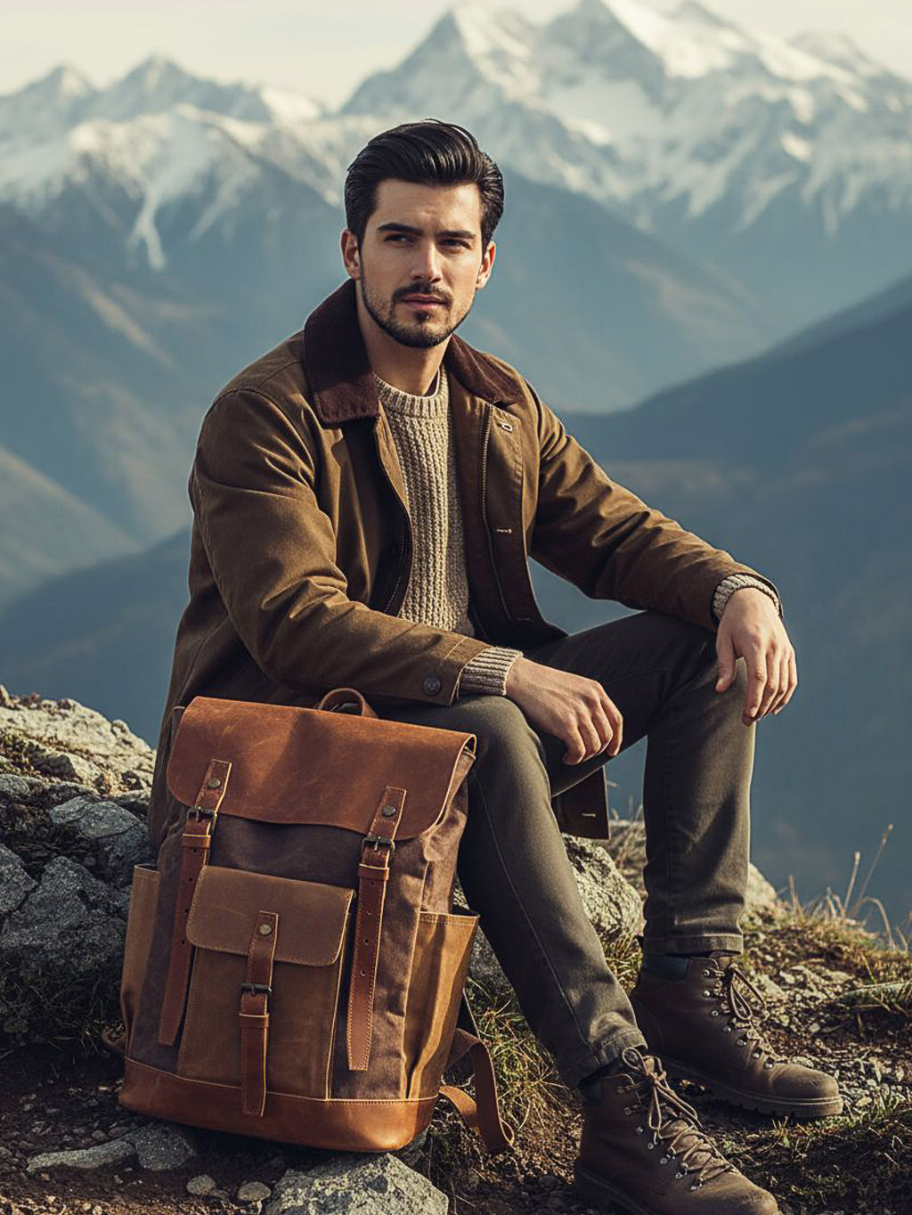 Turistický batoh ONTARIO 20L na turistiku a bushcraft, odolný a nepremokavý ruksak do prírody