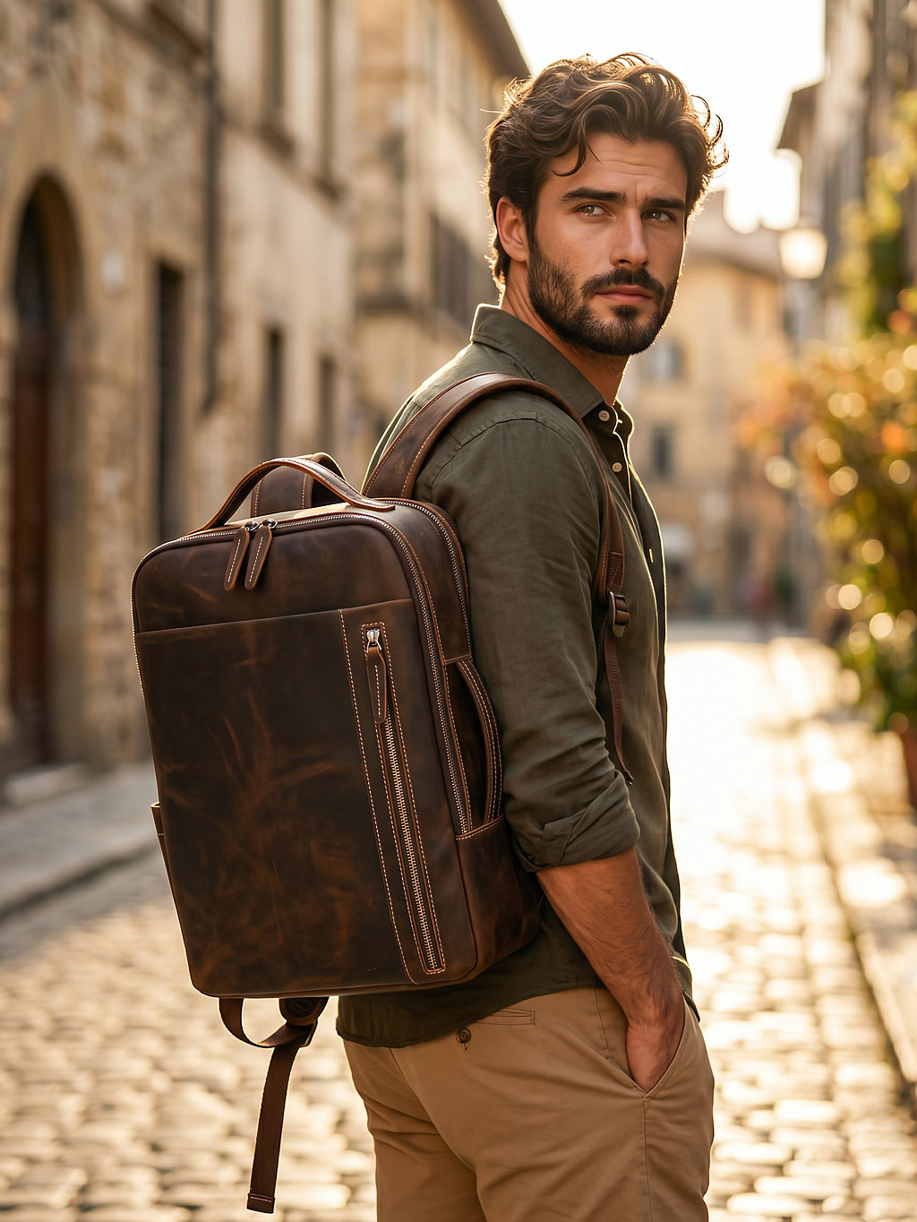 Pánsky bussiness batoh na notebook 20L