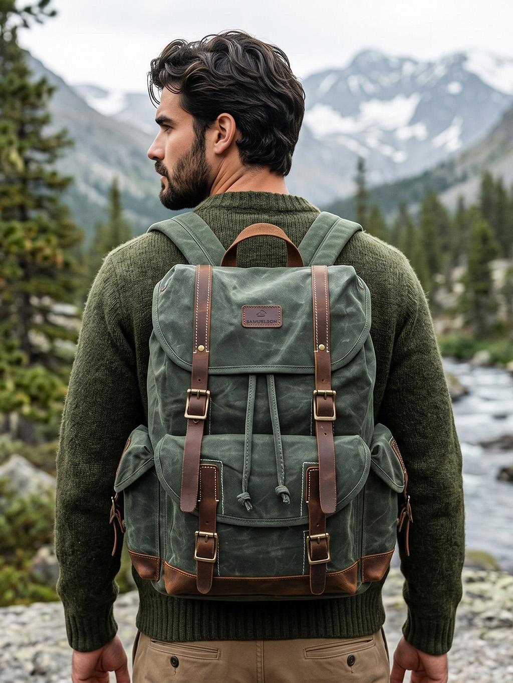pánsky-nepremokavý-turistický-batoh-na-notebook