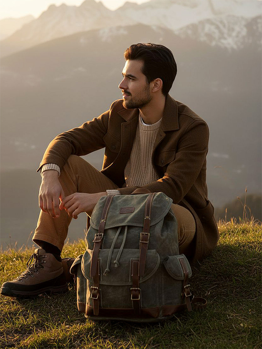 pánsky-retro-batoh-canvas-a-koža