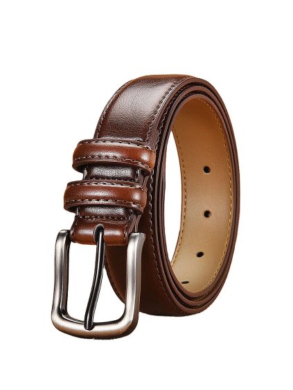 pánsky kožený opasok hnedý