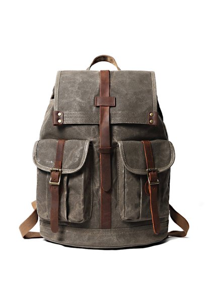 pánsky turistický batoh na notebook army green