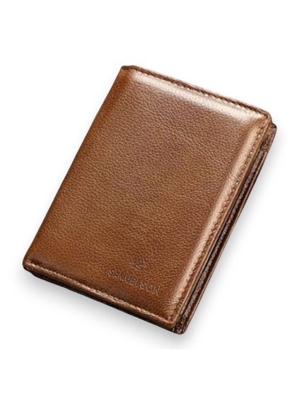 Pánska kožená peňaženka hnedá