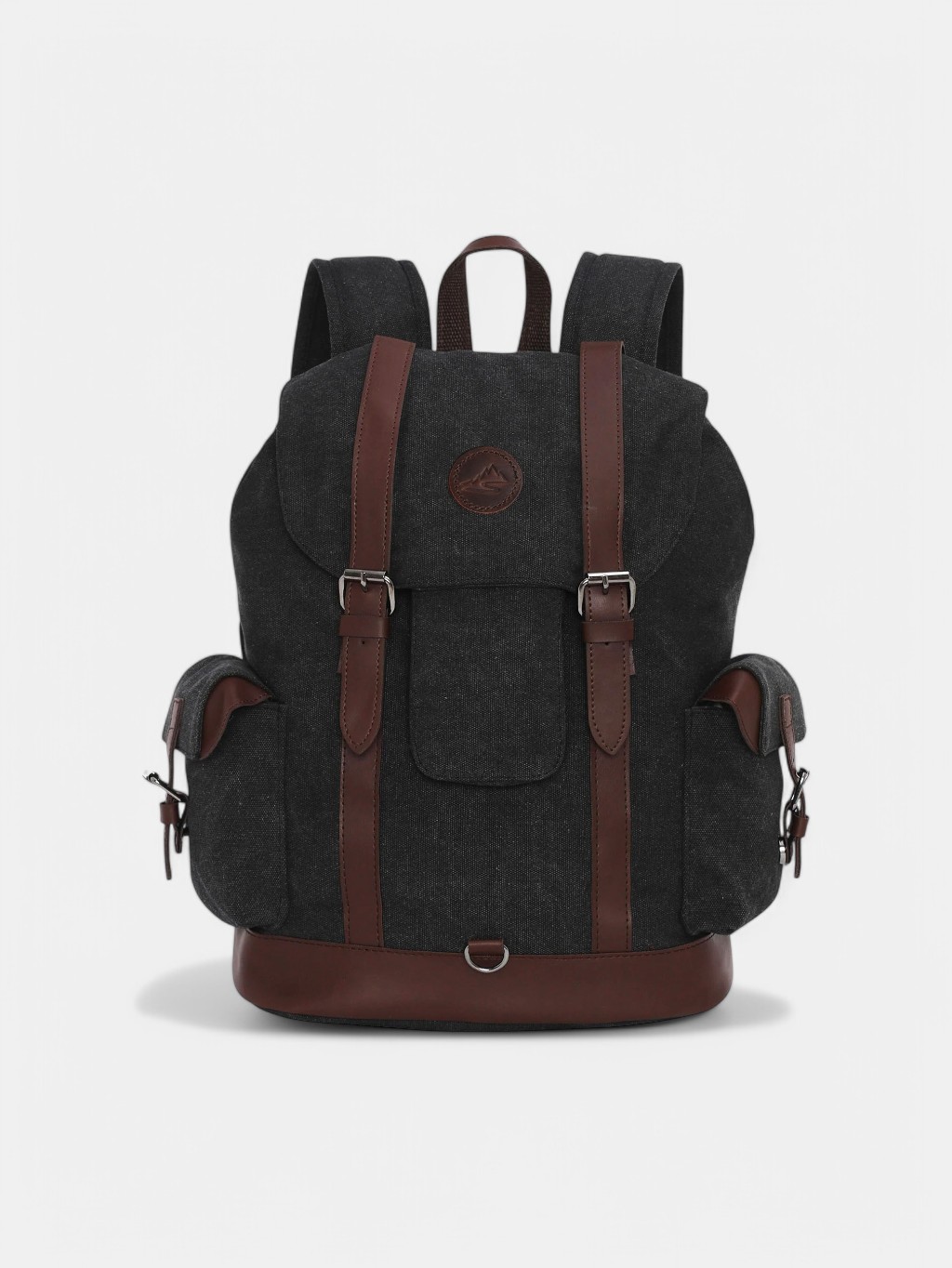 Pánsky retro batoh – plátený batoh na notebook a turistiku