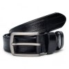 Pánsky kožený opasok čierny