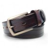 Elegantný pánsky kožený opasok