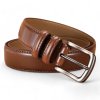 hnedý pánsky kožený opasok