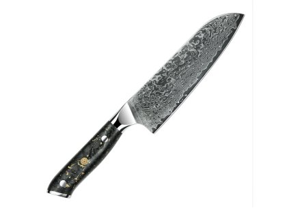 Nůž Santoku Samurai Carbon Gold