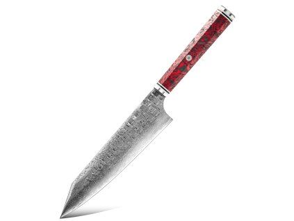 Japonský nůž Kiritsuke Samurai Red Carbon