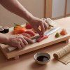 Sushi nůž Sashimi z nerezové oceli 27cm