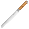 Nůž na pečivo z německé oceli Samurai Standard s olivovým dřevem