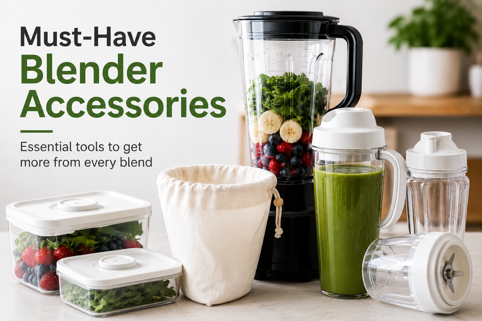 Must-Have Blender Accessories