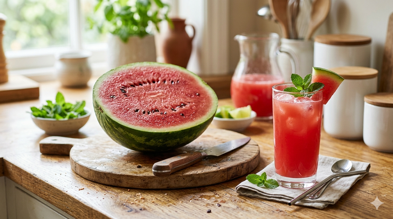 How to Pick the Sweetest Watermelon for Juicing