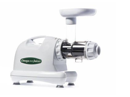 Omega 8224 (8004) horizontal juicer (white)
