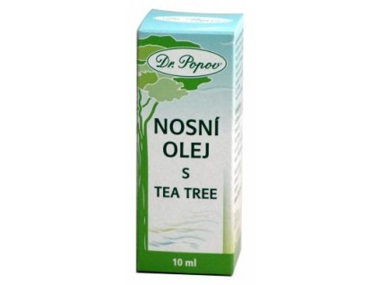 Nosní olej s Tea Tree, 10 ml