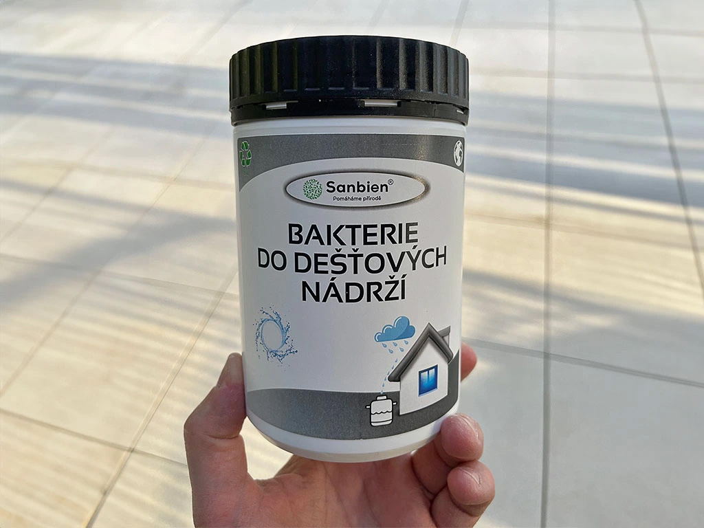 Novinka v sortimente - baktérie na dažďovú vodu