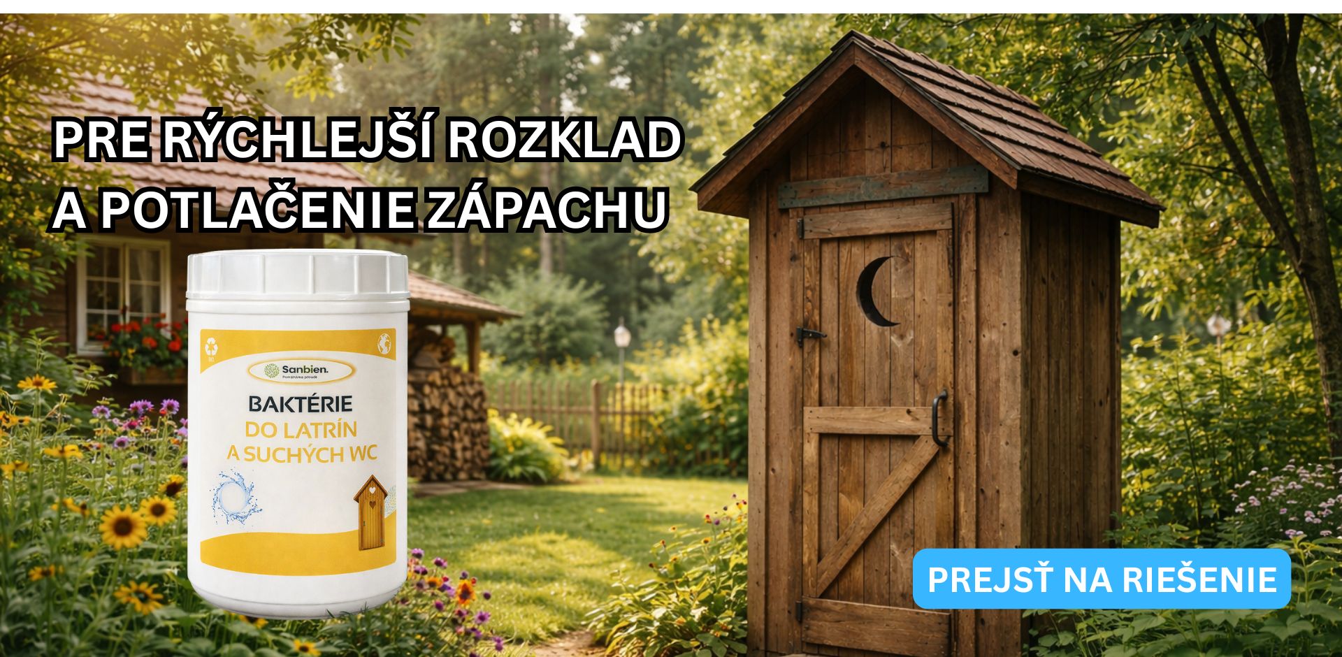 Riešenie pre latrínu