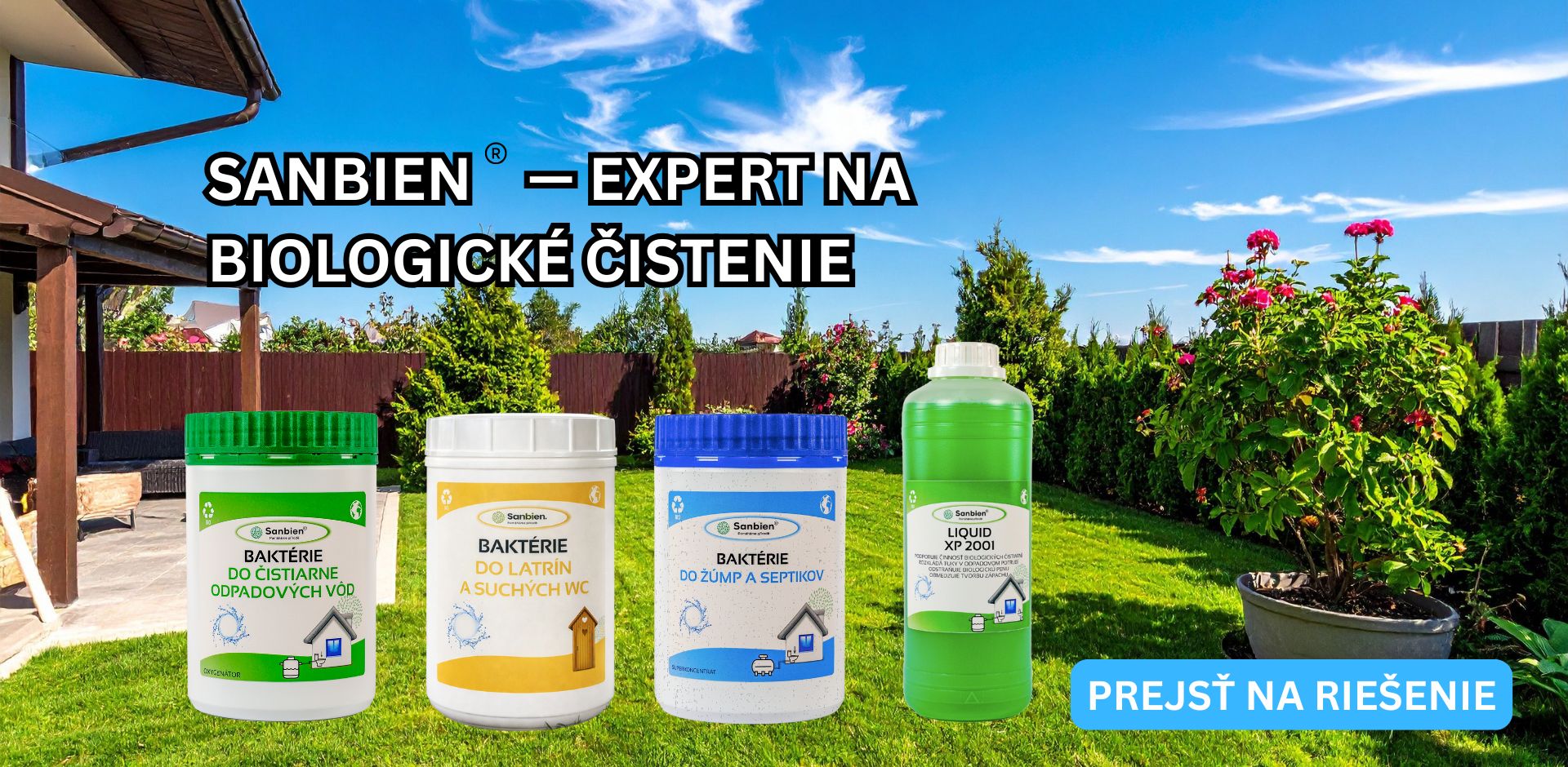 Sanbien - expert na biologické čištenie