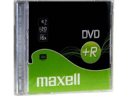 DVD+R 4,7GB 16x 1PK SC MAXELL