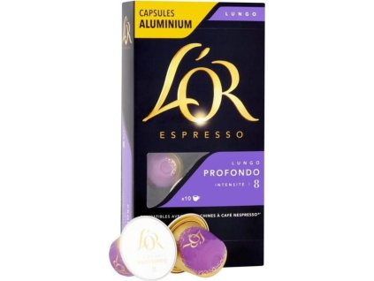 NESPRESSO LUNGO PROFONDO KAPSLE 10ks LOR