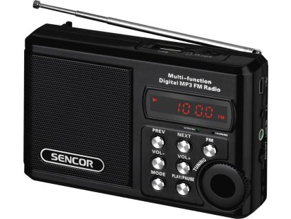 SRD 215 B RÁDIO S USB/MP3 SENCOR