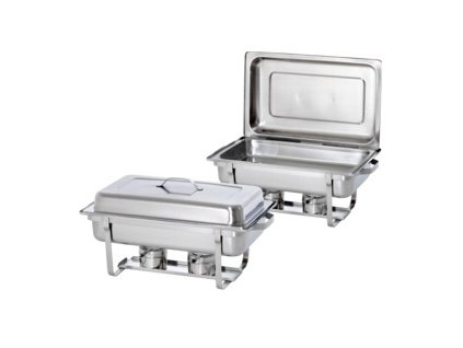 Bartscher 500.486 Chafing dish na hořlavou pastu GN 1/1, hloubka 65 mm, 2 kusy