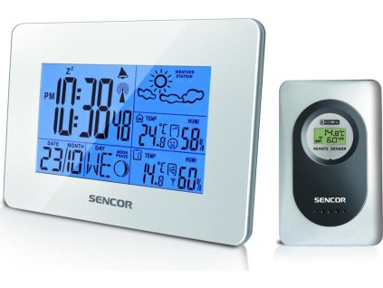 SWS 51 W BÍLÁ METEOSTANICE SENCOR