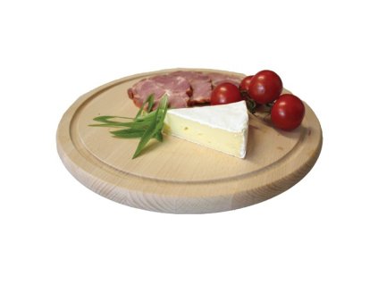 PGX 2004 367 Prkénko servírovací kulaté 25 cm