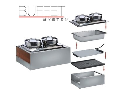 PGX 40200 Buffet system - modul polévkový kompletní polévkový modul