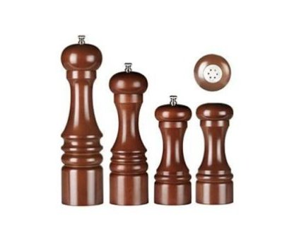 PGX 2748.16S Mlýnek na pepř dřevěný hnědý Slánka dřevěná