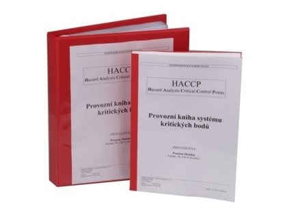PGX 3015 001 Provozní kniha systému HACCP velká brožovaná