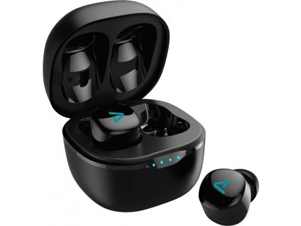 Sluchátka LAMAX Dots2 Touch Wireless Charging - černá