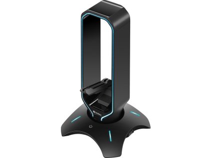 USB Hub Sandberg Bungee Stand, 3x USB 3.0 - černý