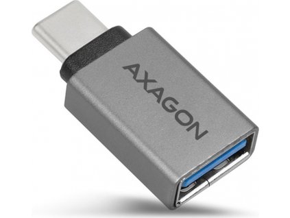 Redukce Axagon USB 3.1/USB-C - stříbrná